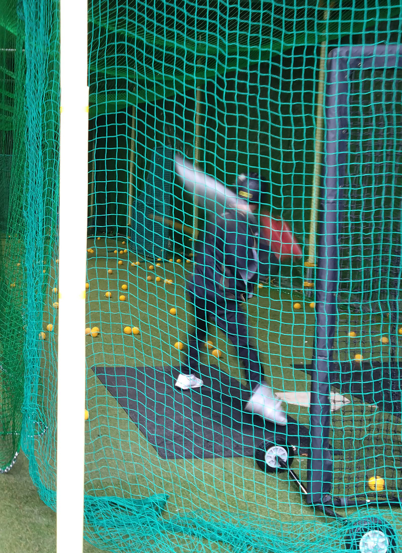 ジントラアカデミーの練習風景